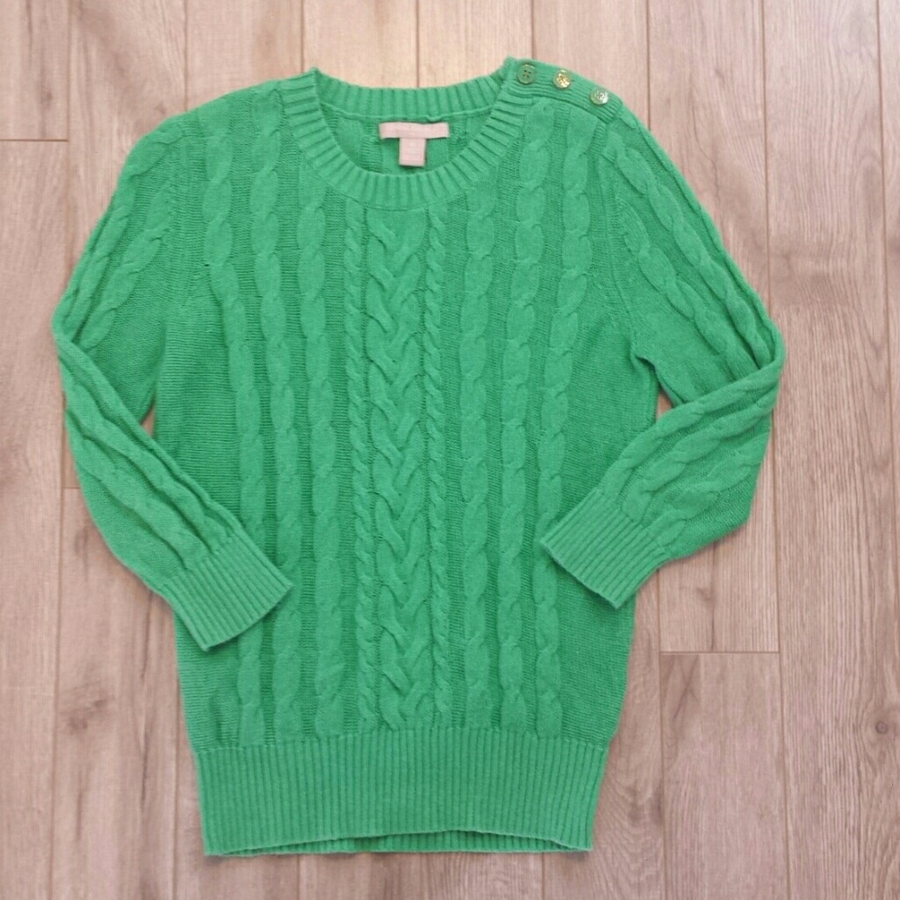 Banana Republic green casual sweater